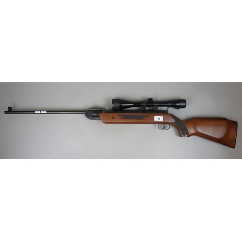 110 - Norconia Model B2 .177 air rifle with an Apollo 4 x 40 scope