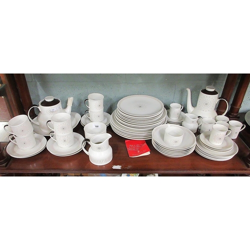 168 - Collection of Royal Doulton Morning Star to include tea set, coffee set etc