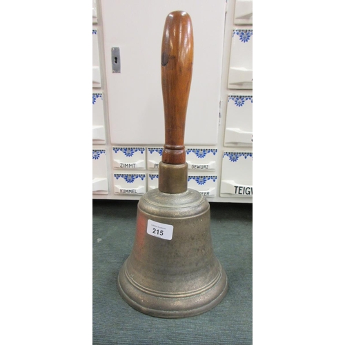 215 - Large handheld bell