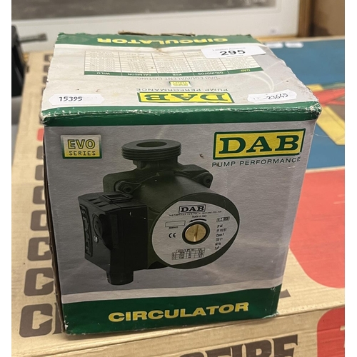 295 - DAB circulatory pump in original box