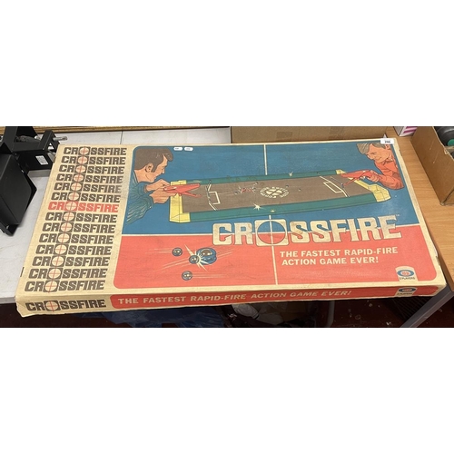 296 - 1970s Crossfire game in original box