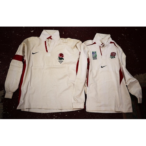364 - 2 2003 Rugby World Cup shirts (original) Size L