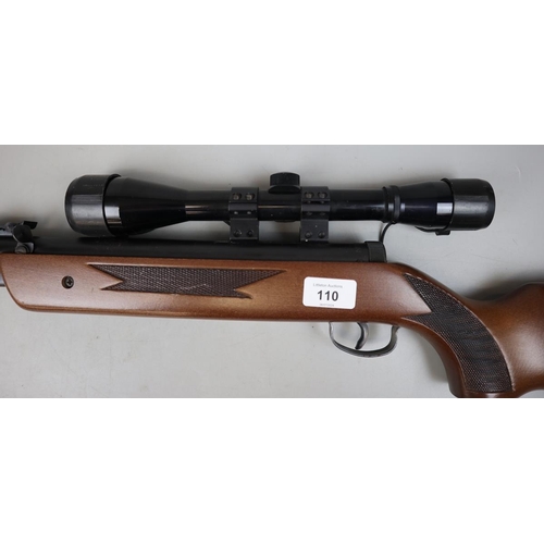 110 - Norconia Model B2 .177 air rifle with an Apollo 4 x 40 scope