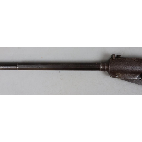 111 - Antique late 19thc. early 20thc. German 'Gem' break barrel .177 air rifle.