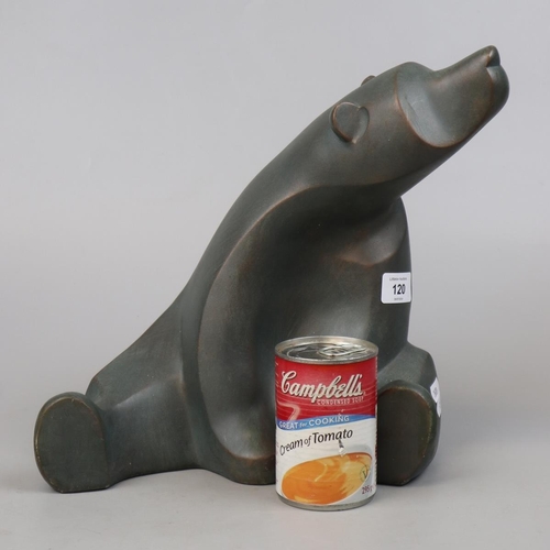 120 - Alexander Daniel Bear sculpture signed and dated 1996 - Approx Height: 29cm