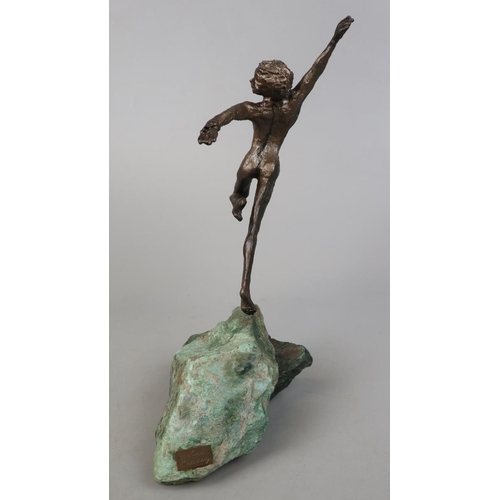 123 - 'Free spirit' sculpture by Grace Critchley - Approx height: 29cm