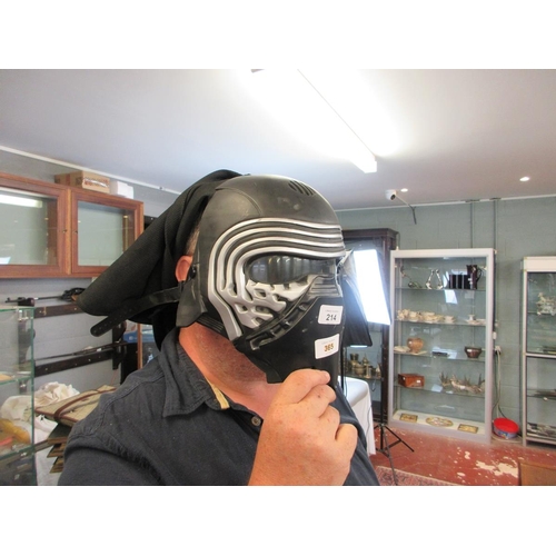 214 - Star Wars Kylo Ren voice changing mask