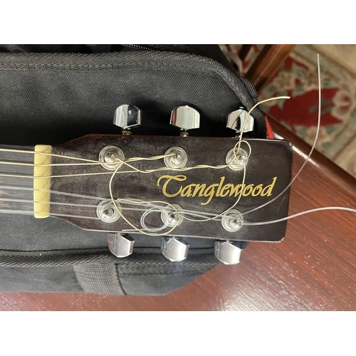 262 - Tanglewood guitar in case