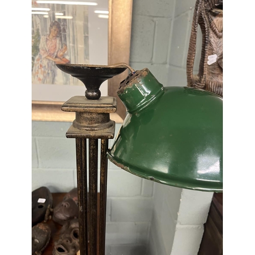 282 - Industrial style standard lamp