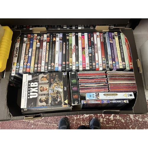 288 - Large collection of approx 300 DVDs to include erotica