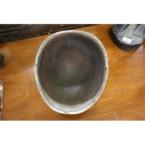 379 - WW2 U.S. MP Helmet