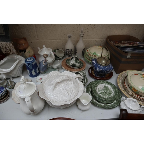 413 - Massive collection of ceramics