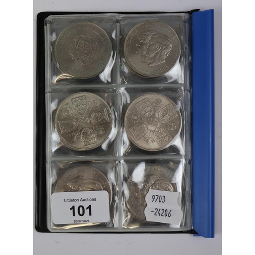 101 - Collection of commemorative coins