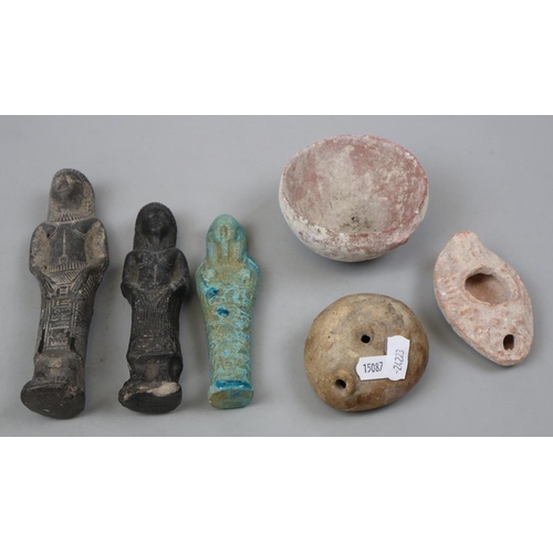 162 - Collection of Egyptian items