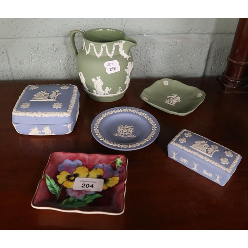 204 - Collection of Wedgewood Jasperware etc.