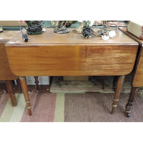 259 - Mahogany Pembroke table