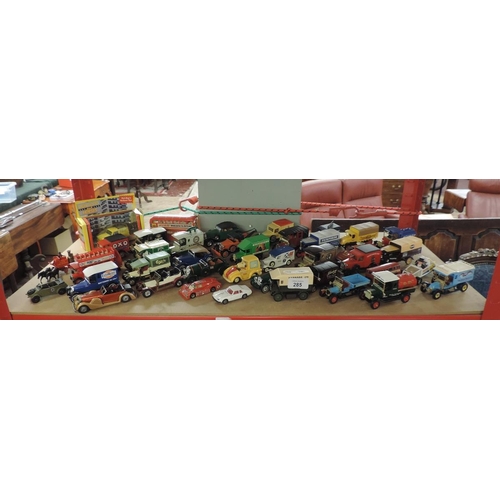 285 - Collection of die cast vehicles