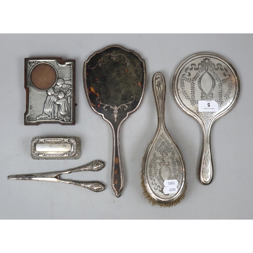 5 - Collection of hallmarked silver