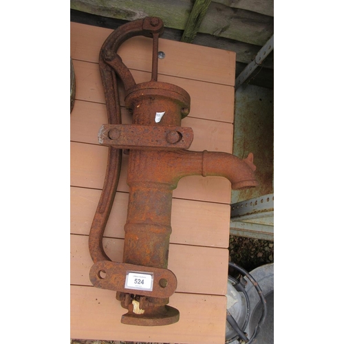 524 - Cast iron water pump