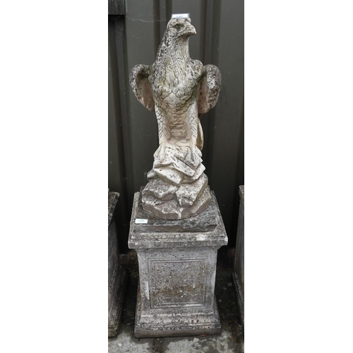 545 - Stone eagle statue