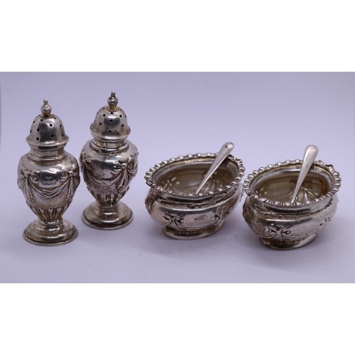 6 - Collection of hallmarked silver- Approx 85g