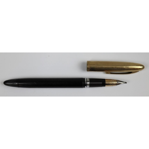 84 - Pen - Scheaffer fountain pen with 14ct gold nib and 12ct filled gold cap