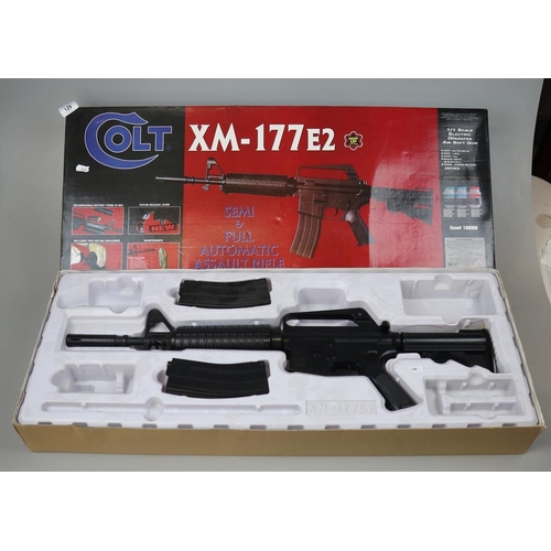 129 - Colt XM-177E2 BB gun in original box
