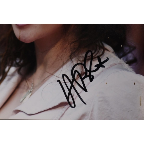 137 - Autographed photo of Helena Bonham-Carter together with another