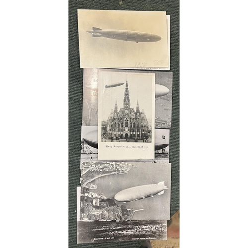 236 - Postcards - Aviation zeppelin and glider postcards (30)