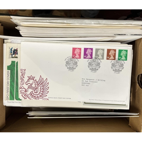 241 - Stamps - Collection of approx 160+ GB FDCs unaddressed or with printed address