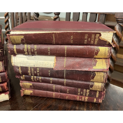 320 - The Times History of the War Illustrated - 22 volumes