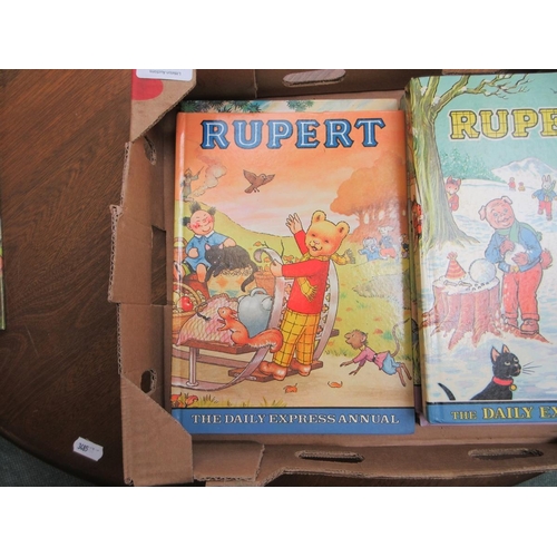 459 - Collection of vintage Rupert the Bear annuals