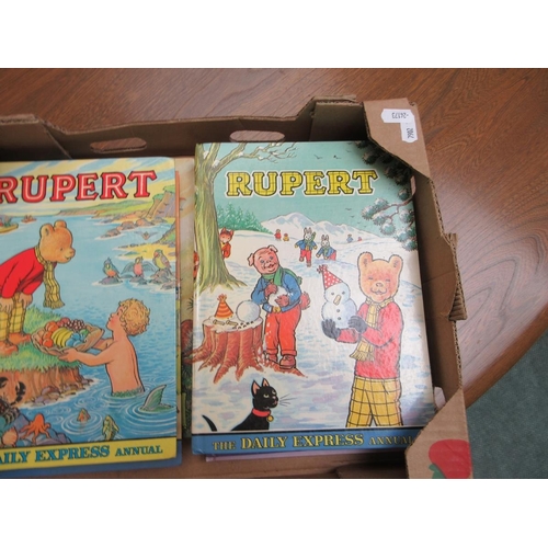 459 - Collection of vintage Rupert the Bear annuals
