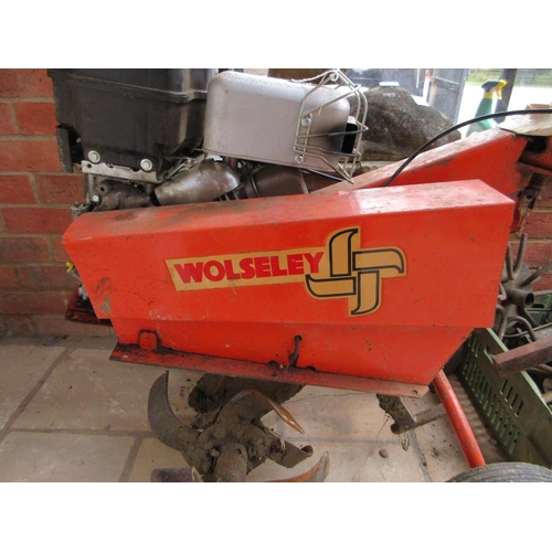 504 - Worsley cultivator with Briggs and Straton engine together with accessories