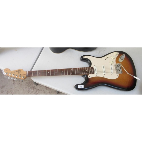 422 - Squire Strat electric guitar by fender