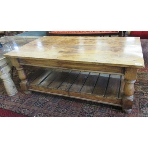 451 - Hardwood coffee table