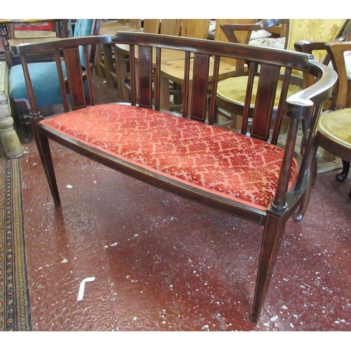 464 - Antique 2 seat settle