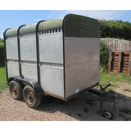 492 - Ifor Williams box trailer