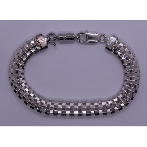 66 - Silver bracelet