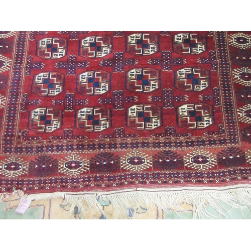 314 - Afghan Turkomen all wool hand weave - Approx size 200cm x  140cm.