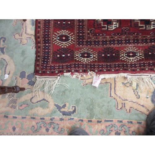 314 - Afghan Turkomen all wool hand weave - Approx size 200cm x  140cm.