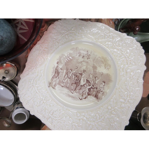 329 - Collection of ceramics and silver plate