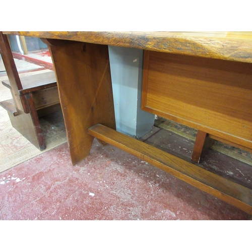 377 - Vintage bench table