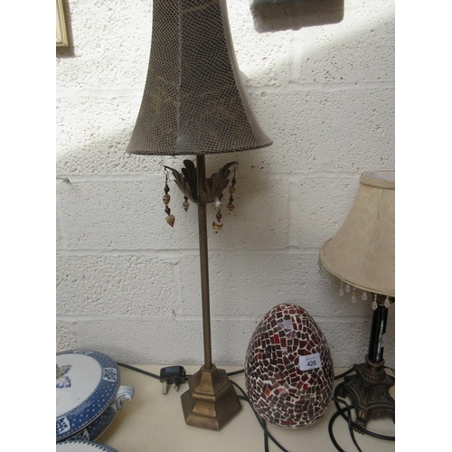 426 - Collection of lamps