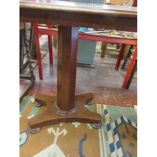 446 - Mahogany centre table