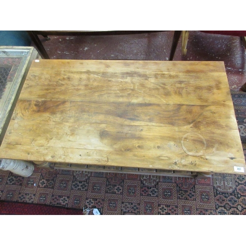 451 - Hardwood coffee table