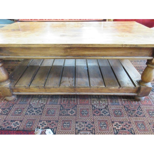 451 - Hardwood coffee table