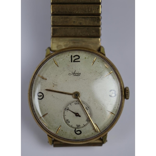 87 - Vintage Avia manual watch in working order