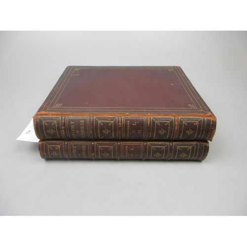 238 - 2 leather bound books The of History of Furness