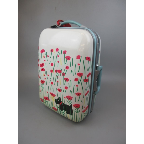 261 - Radley Poppyfields 40 litre medium travel case, laundry bag, 2 shoe bags, 1 wet bag - Approx L: 35cm... 